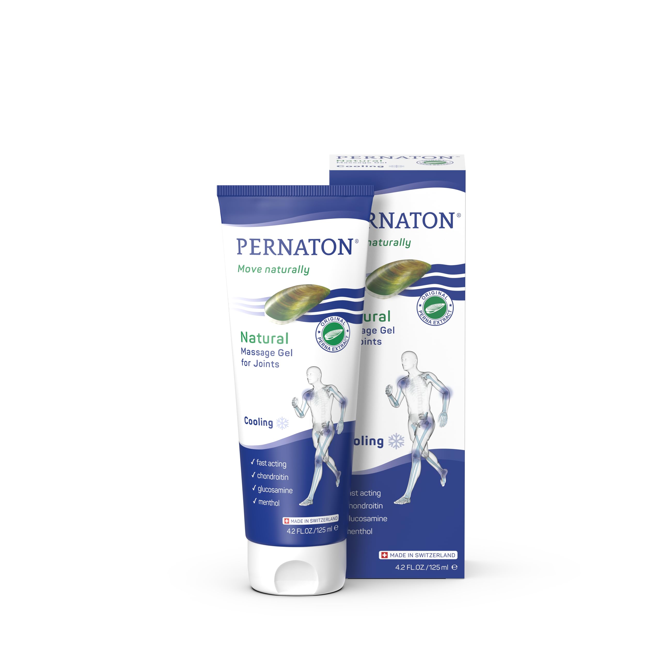 Pernaton Green Lipped Mussel Gel for Joint Care 125ml