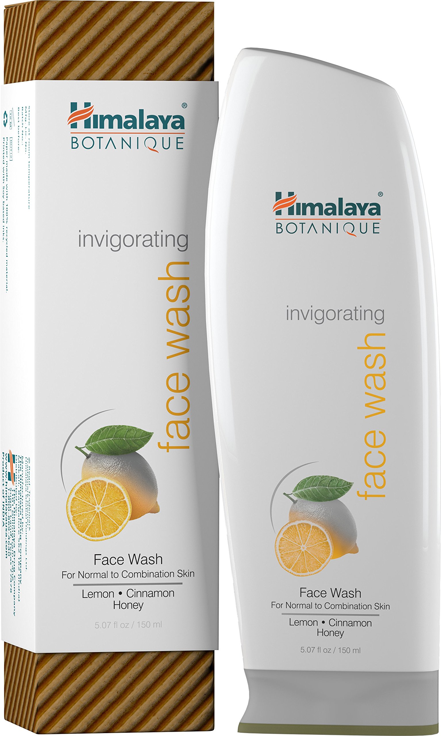 Himalaya Botanique Invigorating Face Wash with Lemon, Cinnamon and Honey Deep -150ml