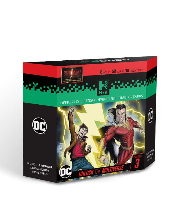 DC HRO Hybrid Trading Card: Chapter 3 8 - Pack Premium Starter Box