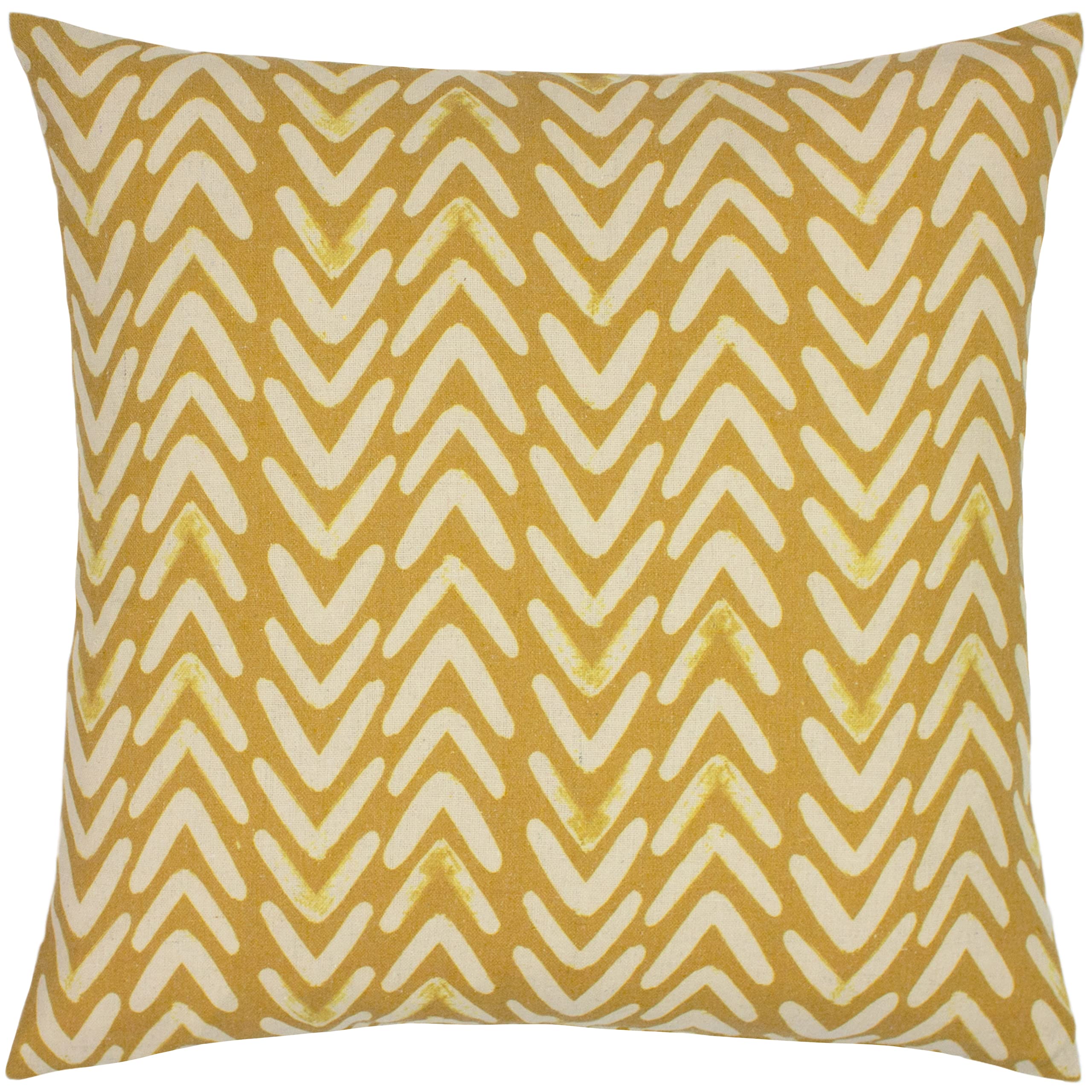 furn. Rocco Cushion, Ochre, 45 x 45cm