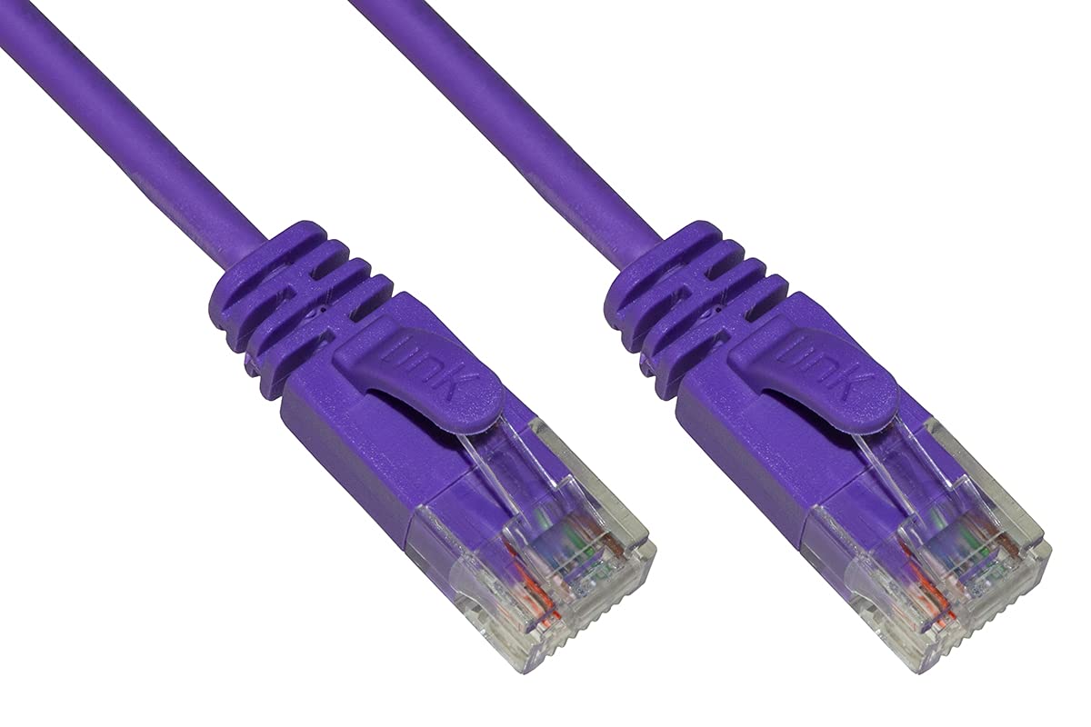 LINK - Network Cable Category 6 Unshielded UTP Colour Purple HALOGENFREE MT 10 SLIM