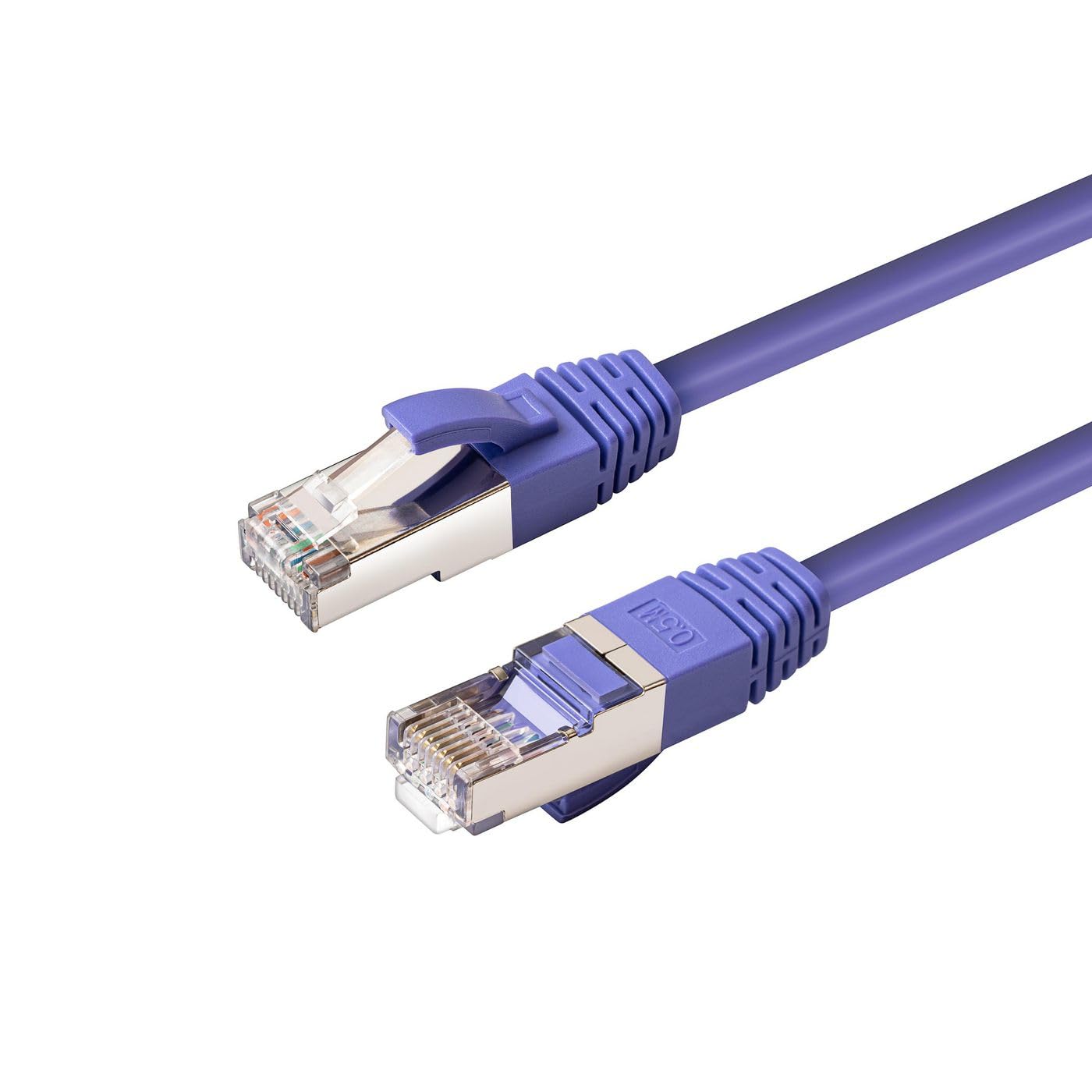 Microconnect CAT6A S/FTP 1m Purple LSZH Brand