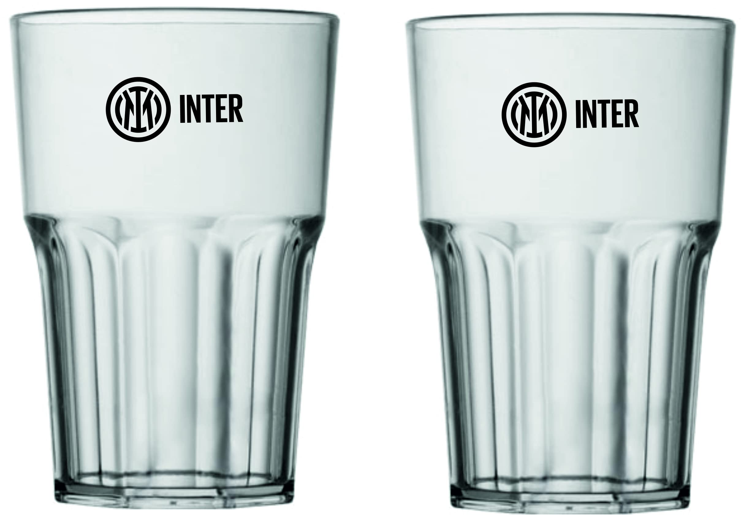 Inter Unisex Cocktail Glasses Inter GLASSES SET, Transparent, One Size UK