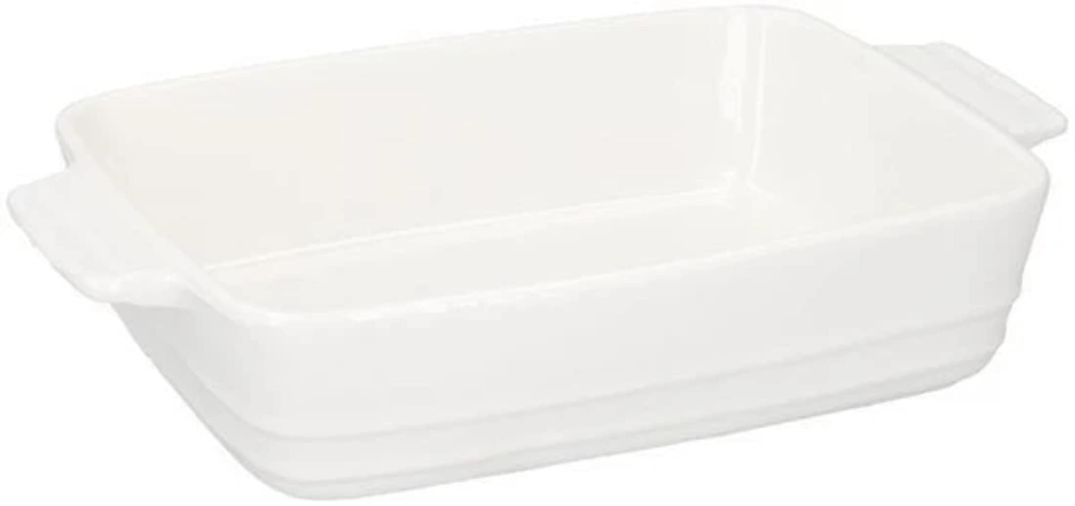 Alpina Ceramic 1Lt Rectangular Oven to Table Baking Tapas Serving Dish (Single)