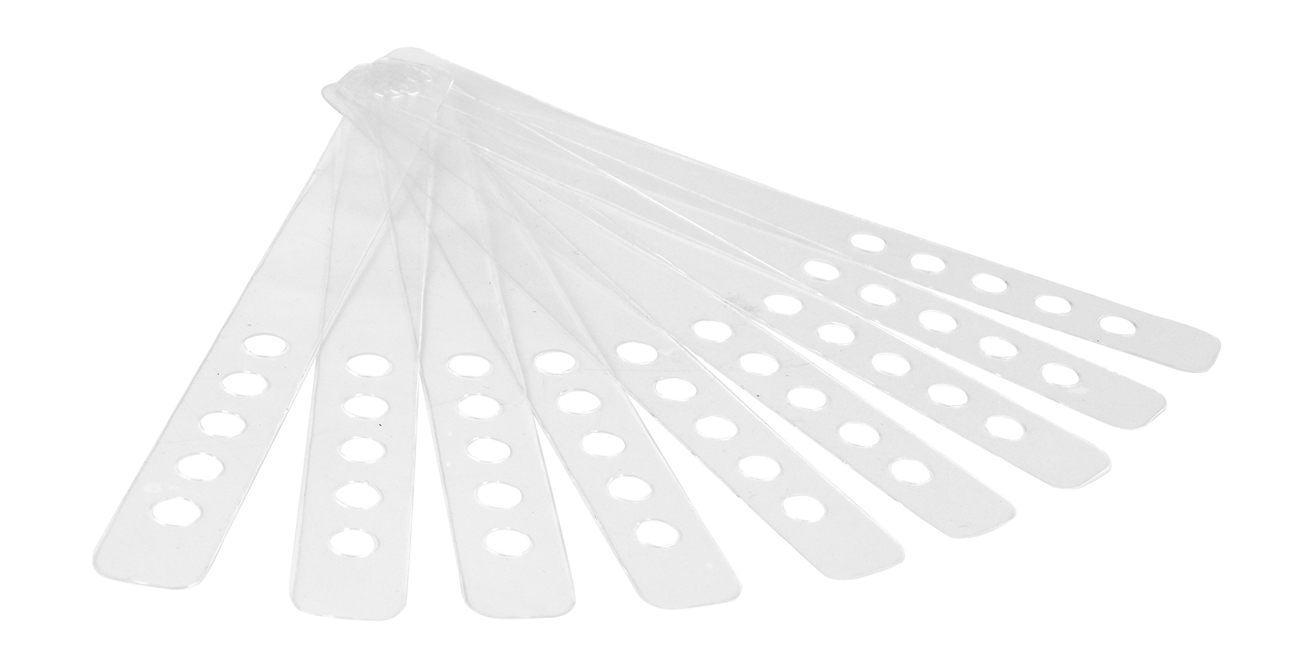 Homecraft Kings Double Ended Handles with Strap, Spare Straps Only, Pack of 10, (Eligible for VAT Relief in the UK) Multi-Use Cutlery Holder for Two Utensils, One Handed Use, Amputee, Disabled, Stroke