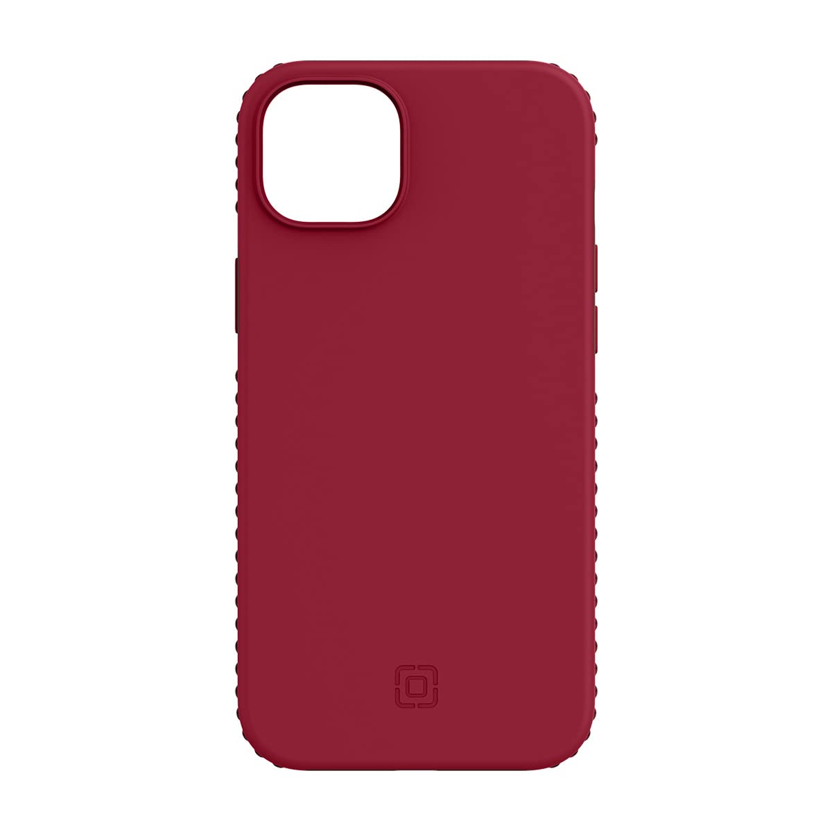 Incipio Grip Series Case for iPhone 14 Plus, Multi-Directional Grip, 14 ft (4.3m) Drop Protection - Scarlet Red/Winery (IPH-2010-SCRW)