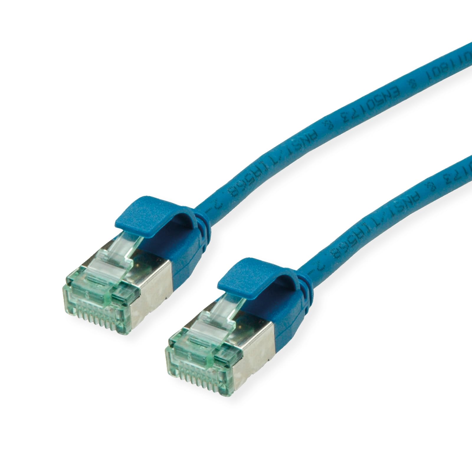 ROLINE RM U/FTP DataCenter Patch Cable Cat.6A (Class EA) Slim, blue, 2 m