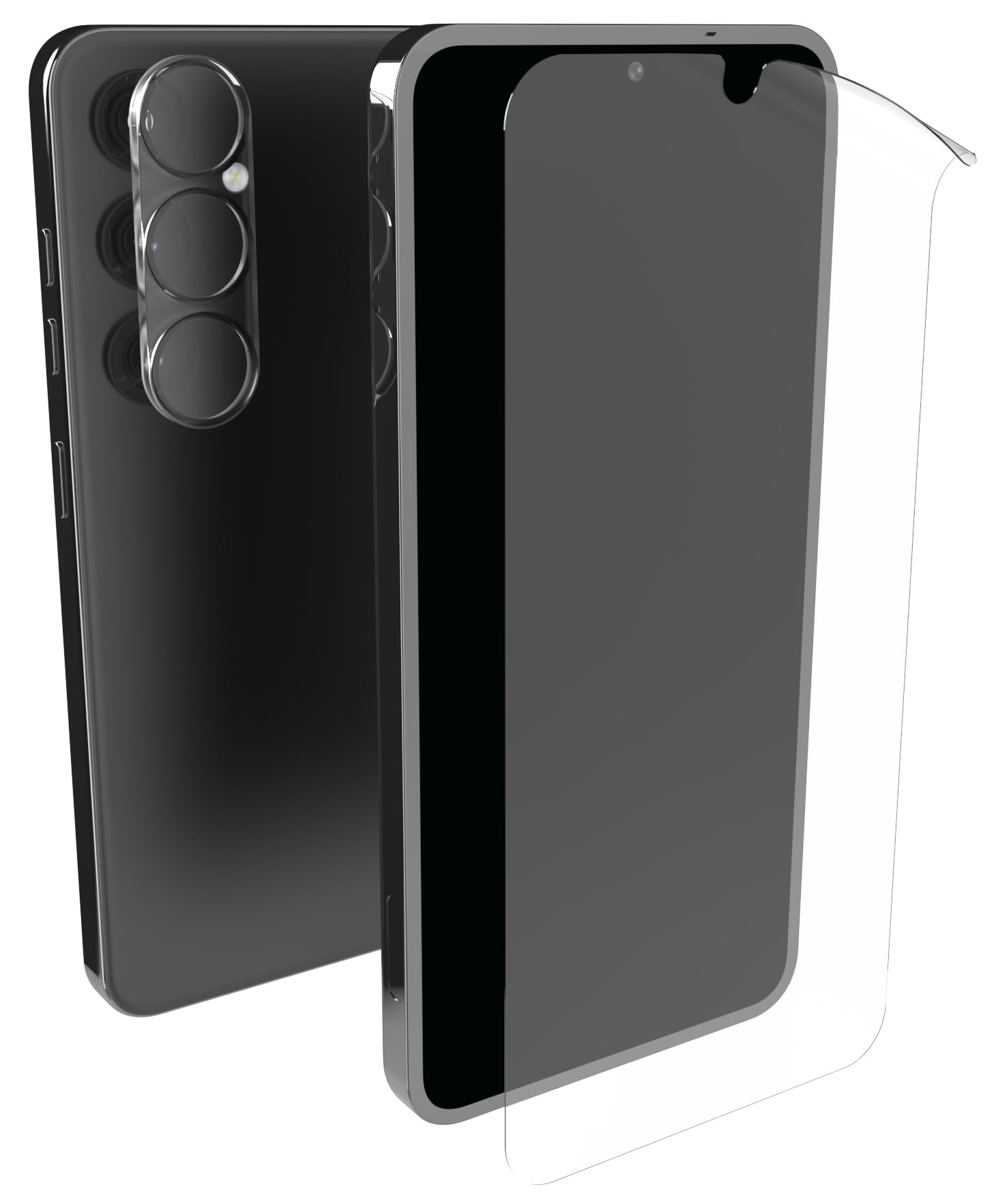 Tech21 Impact Shield Screen and Camera Protector Bundle for Samsung Galaxy S24+