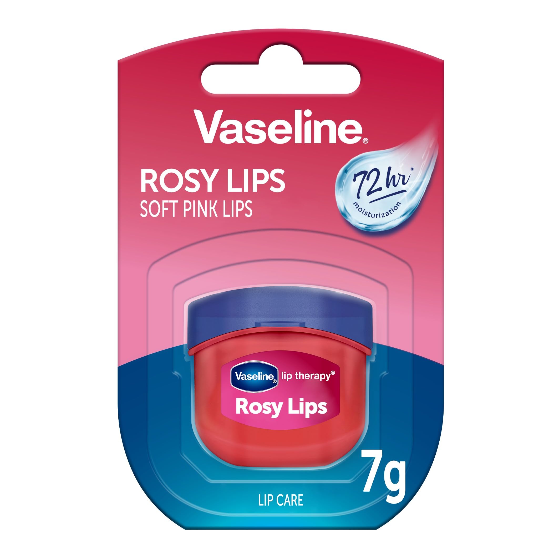 Vaseline Lip Therapy Rosy Nourishing Lip Balm for Optimal Moisture (1 x 1 x 7 g)