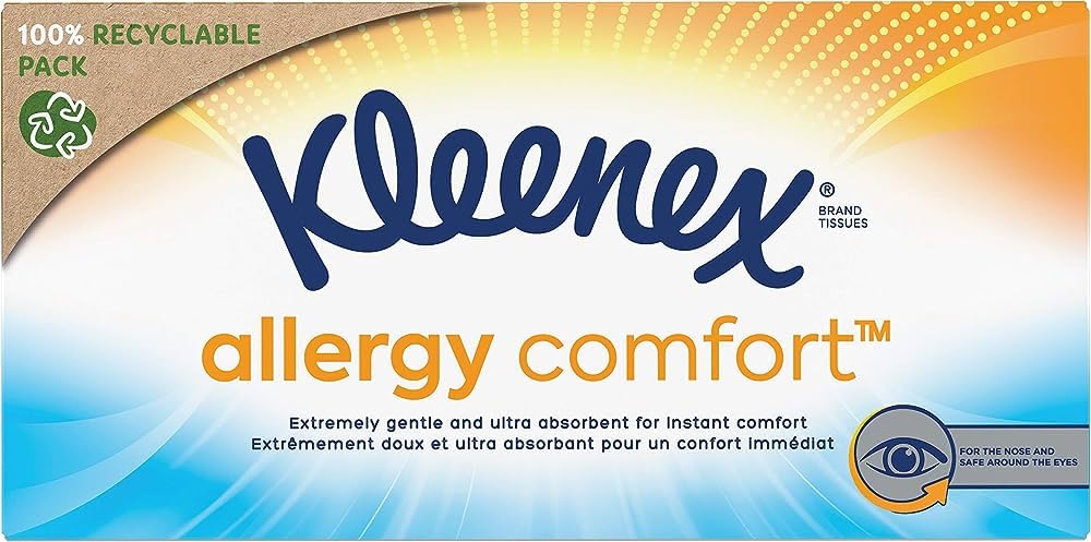 Kleenex® Allergy Comfort™ Pocket Pack Tissues, Pack of 6 Pocket Tissues