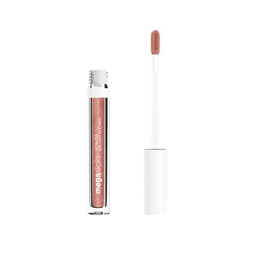 Wet n Wild, Mega Slicks Lip Gloss, Extra-shiny Lip Gloss with Light and Bright Texture for Soft and Full Healthy-looking Lips, Upgraded Formula with Hyaluronic Acid and Vegan Collagen, Call me boss