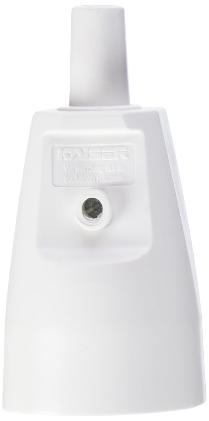 UNITEC Schuko-Kupplung mit Knickschutz bruchfest ws, weiß