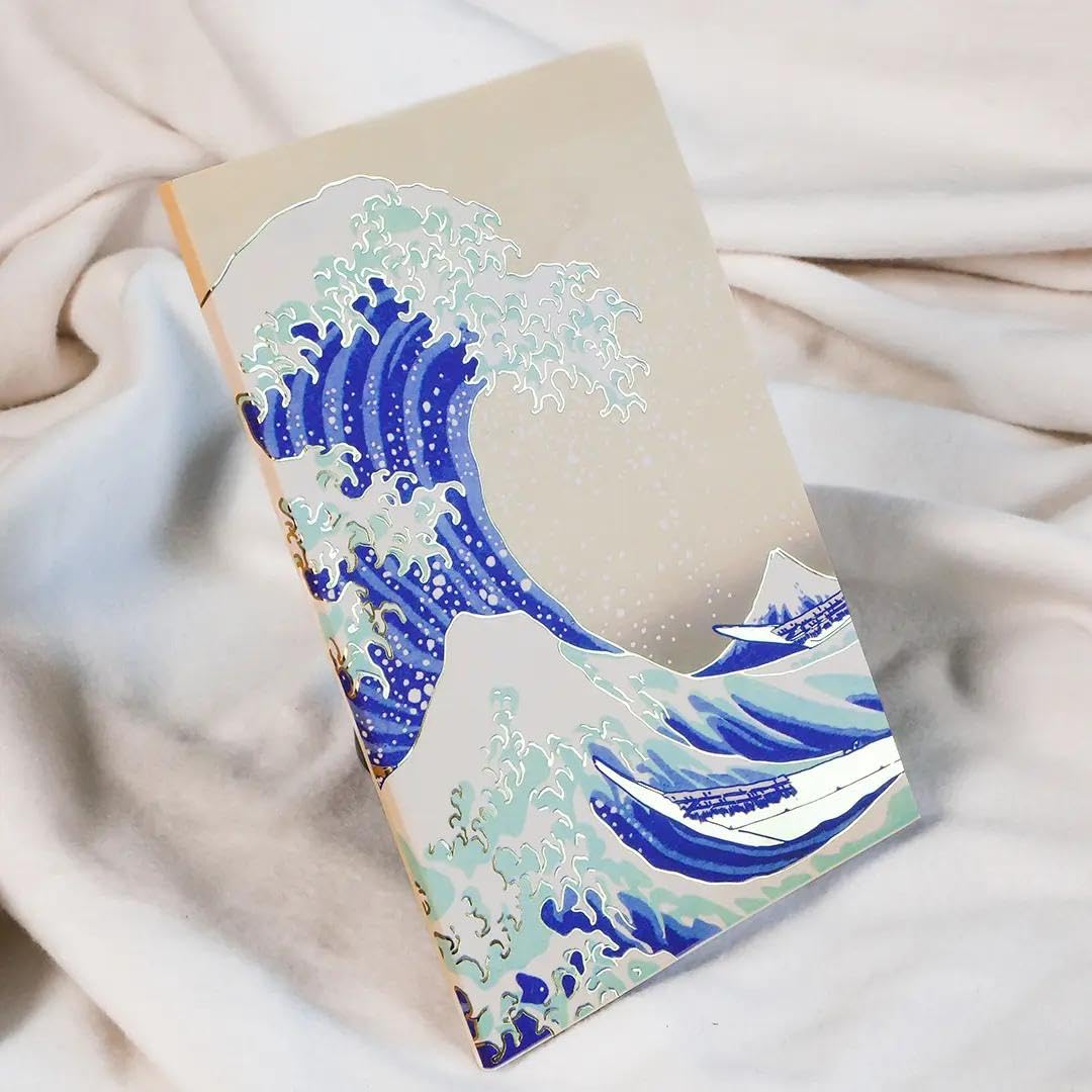MORIARTY ART PROJECT Soft Cover Notebook The Great Wave Of Kanagawa A5