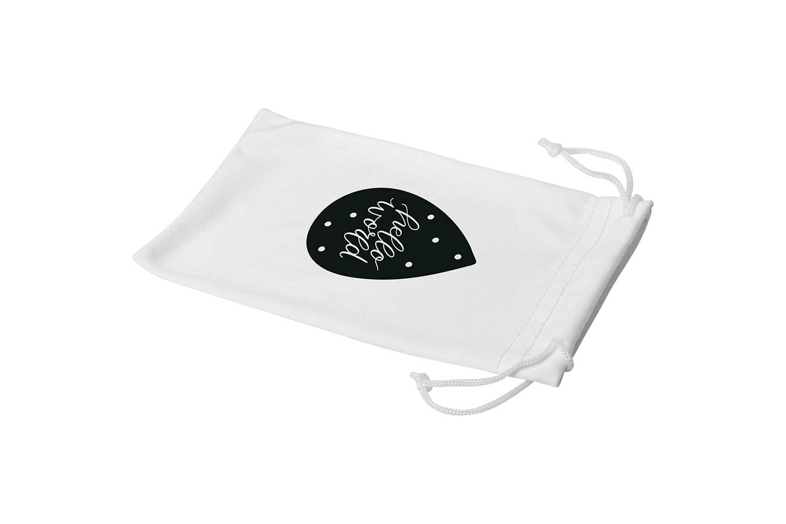 Bonamaison Digitally Printed Glasses Pouch, Sunglasses Pouch, 100% Cotton, Soft & Slim, Protective Glasses Case with Drawstring Closure, 1 Piece, 11x19 Cm