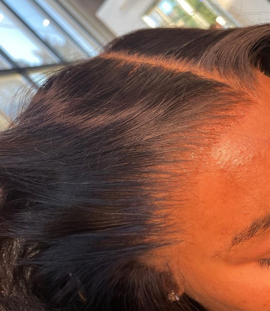 BEEOS 13x4 SKINLIKE Real HD Lace Frontal Only, 0.10mm Ultra-Thin Actual HD Lace Bleached Knots Pre-plucked Vivid Hairline 12 Inch