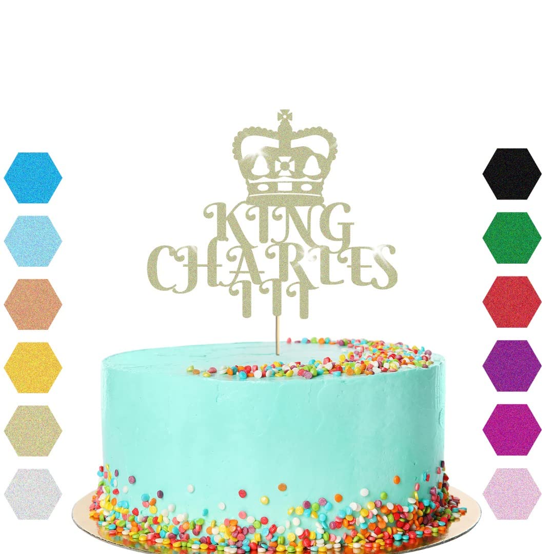 Handmade by Stukk CRD-GENTOPPER0046_ChmpgneGold Bakeware, Topper, Cake Decoration, Paper