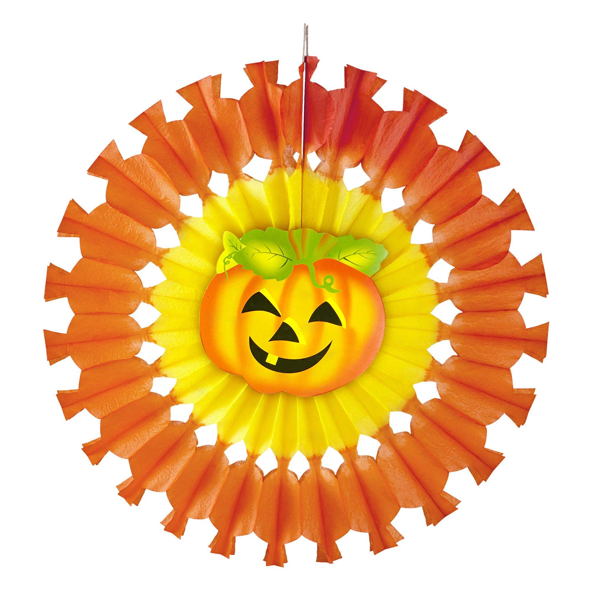 Widmann ? Rosette Pumpkin Unisex-adult, Orange, 48 cm, vd-wdm95789