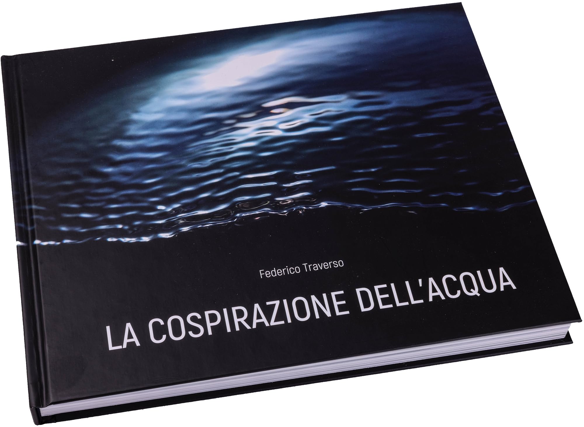CRESSI The water Conspiracy Photo Book - Photo Book of Wonders Above and Below the Sea, Blue/White, 200 Pages, Unisex