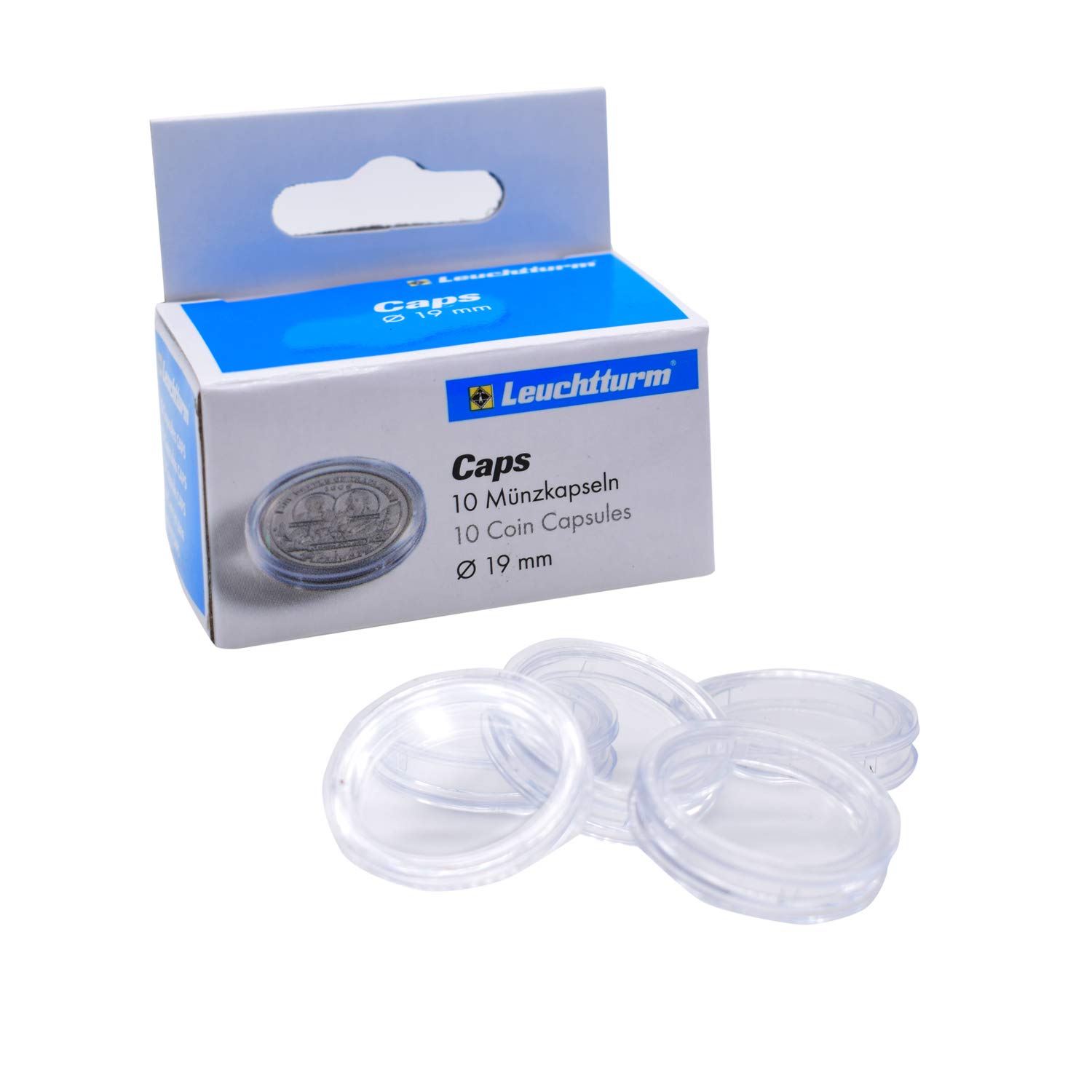 Lighthouse coin capsules inner diameter 19 mm