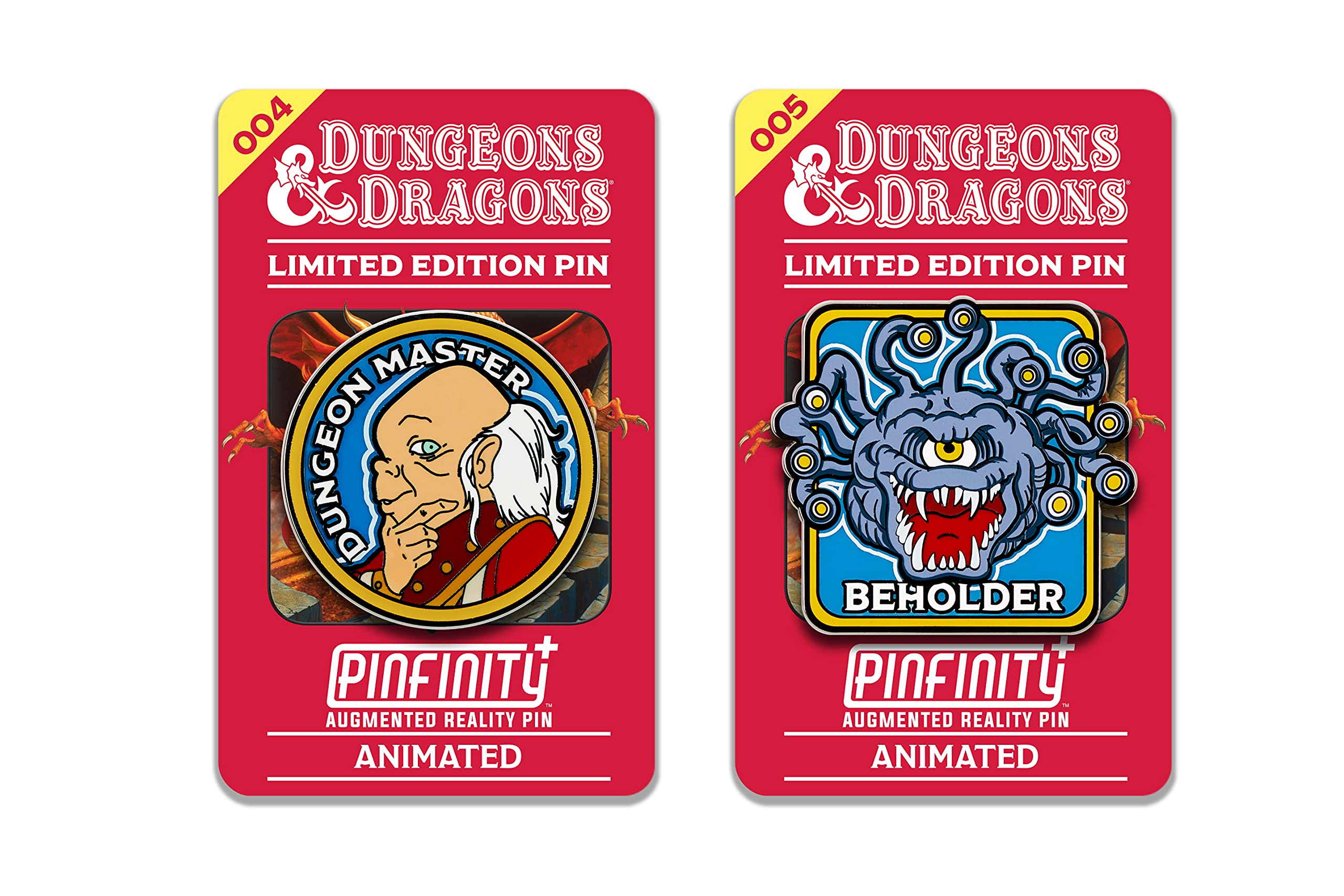 Pinfinity PPDDSET001 Plus 80s D&D Limited Edition Pin and Lanyard Set