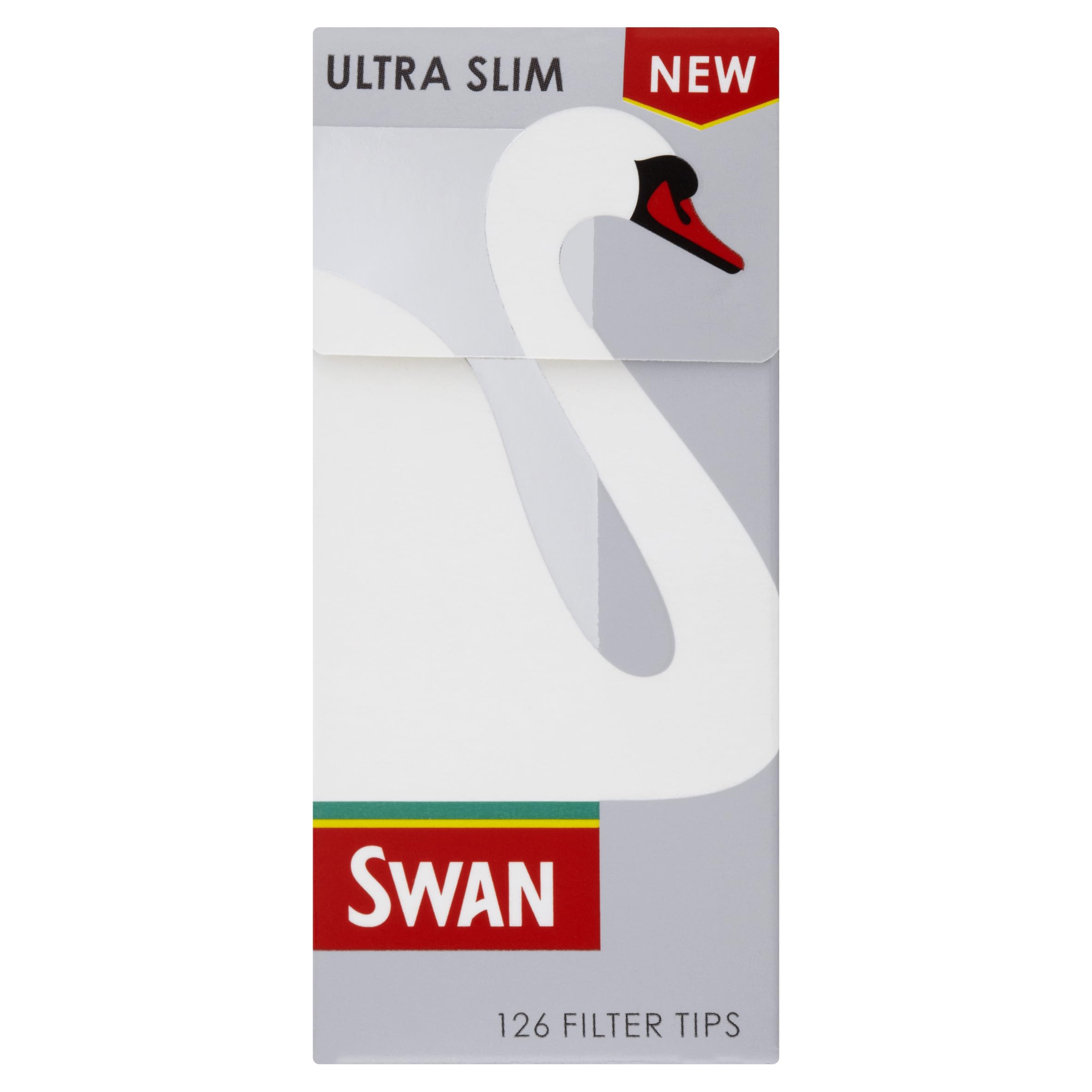 Swan Ultra Slim Filter Tips For Cigarettes - Pack of 126, 500 g