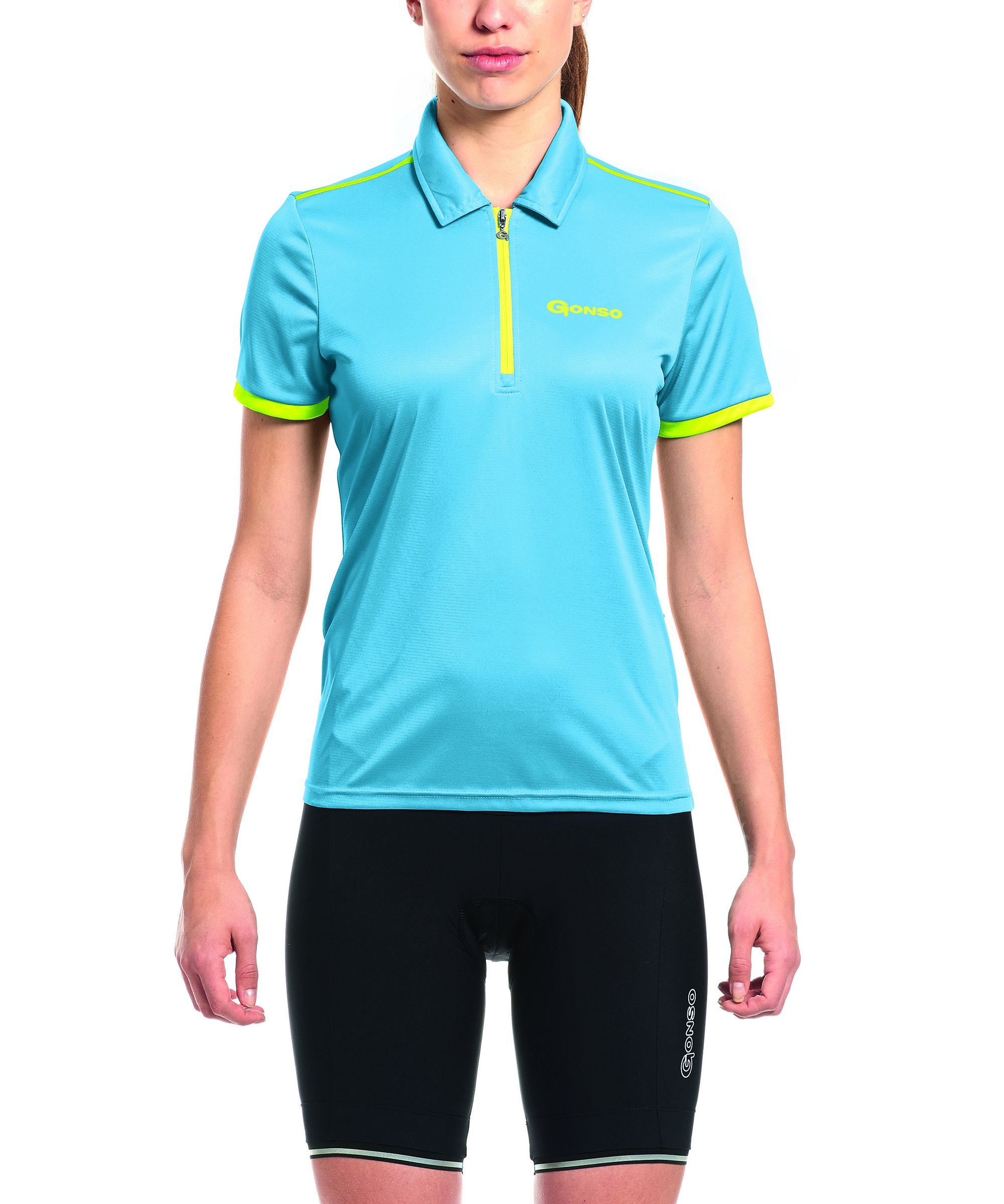 Gonso Women's Litha Da Bike Polo, Womens, Litha, bonnie blue, 40