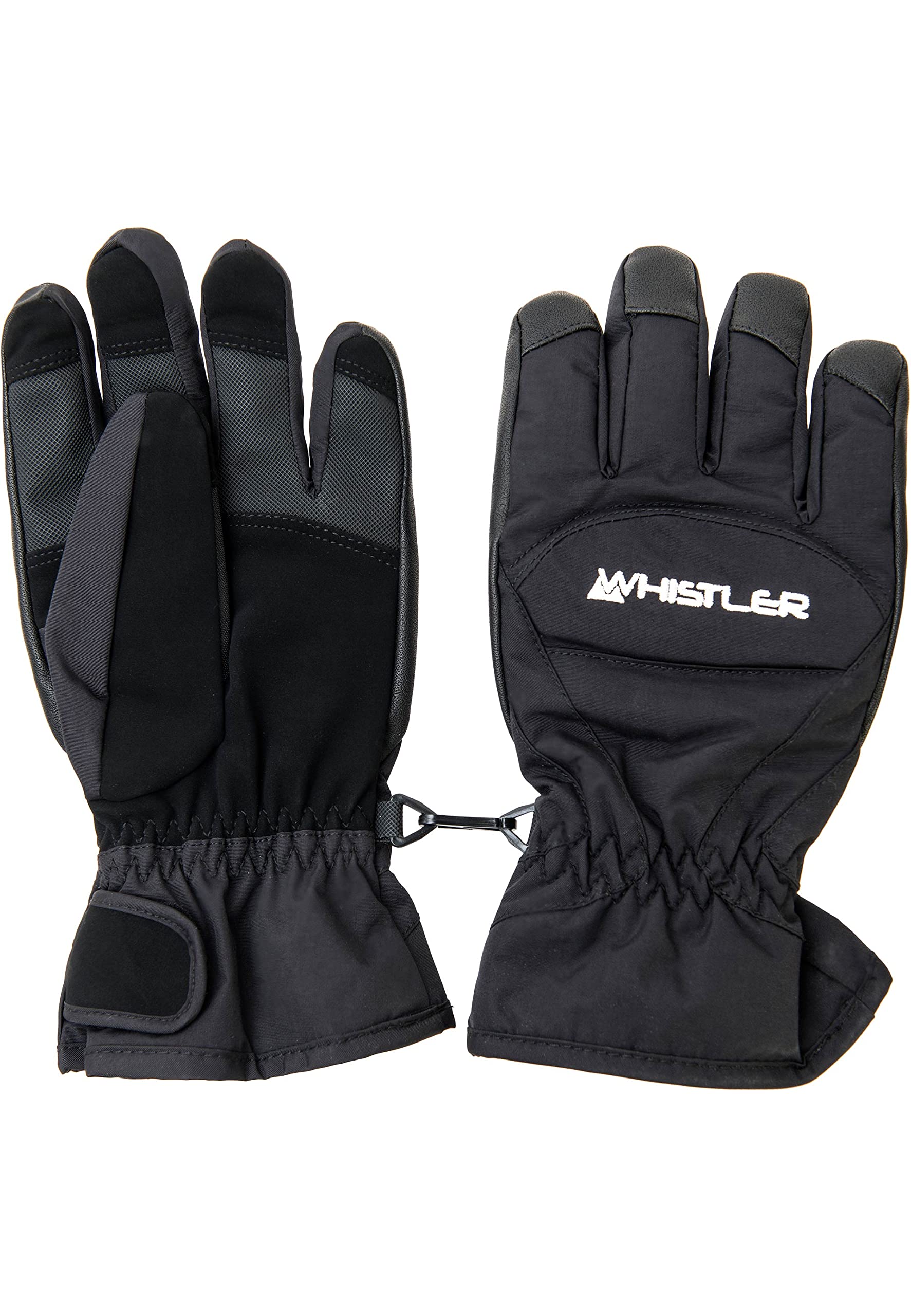 WHISTLER Slough Gloves Black 140-146
