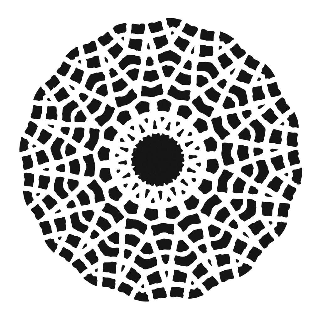 The Crafters Workshop TEMPLATES 6"X6", Faceted Star, One Size