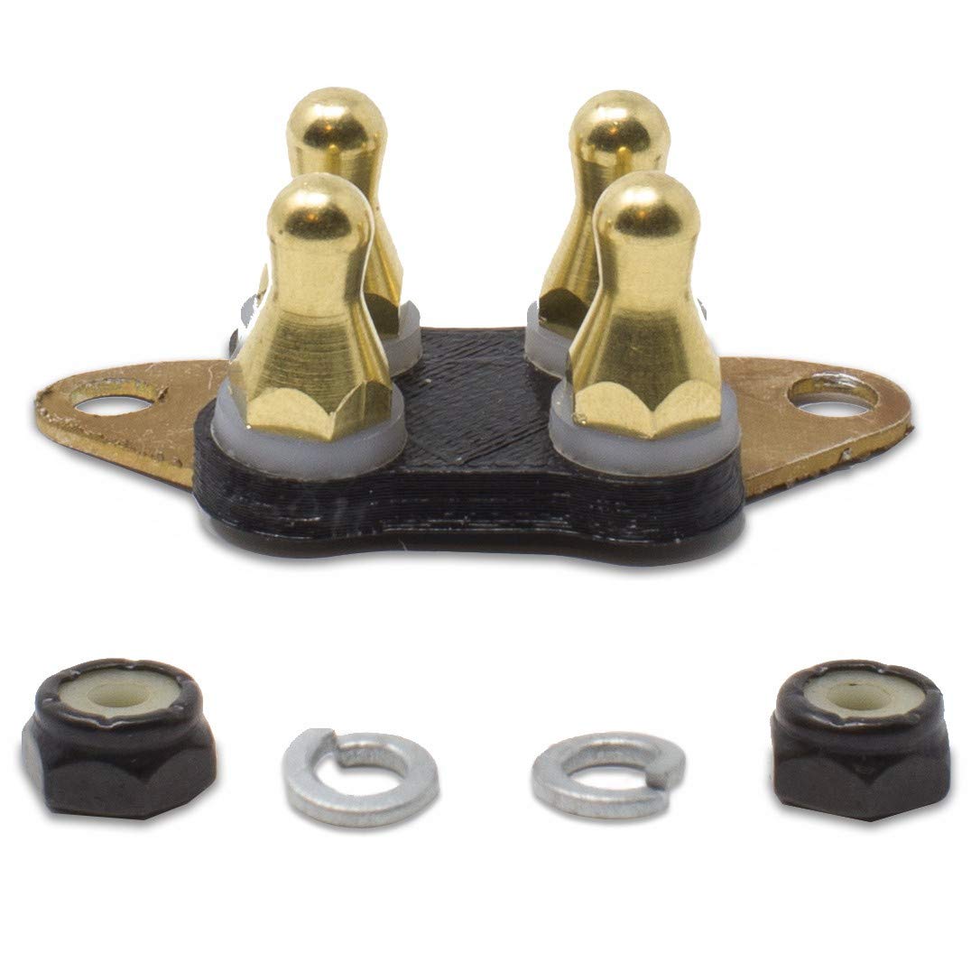 Educator CPAD-004 Dog Training Collar Receiver Comfort Pad, Improves Contact, Reduces Irritation and Skin Sensitivities, Comfort, Long Hair, Brass