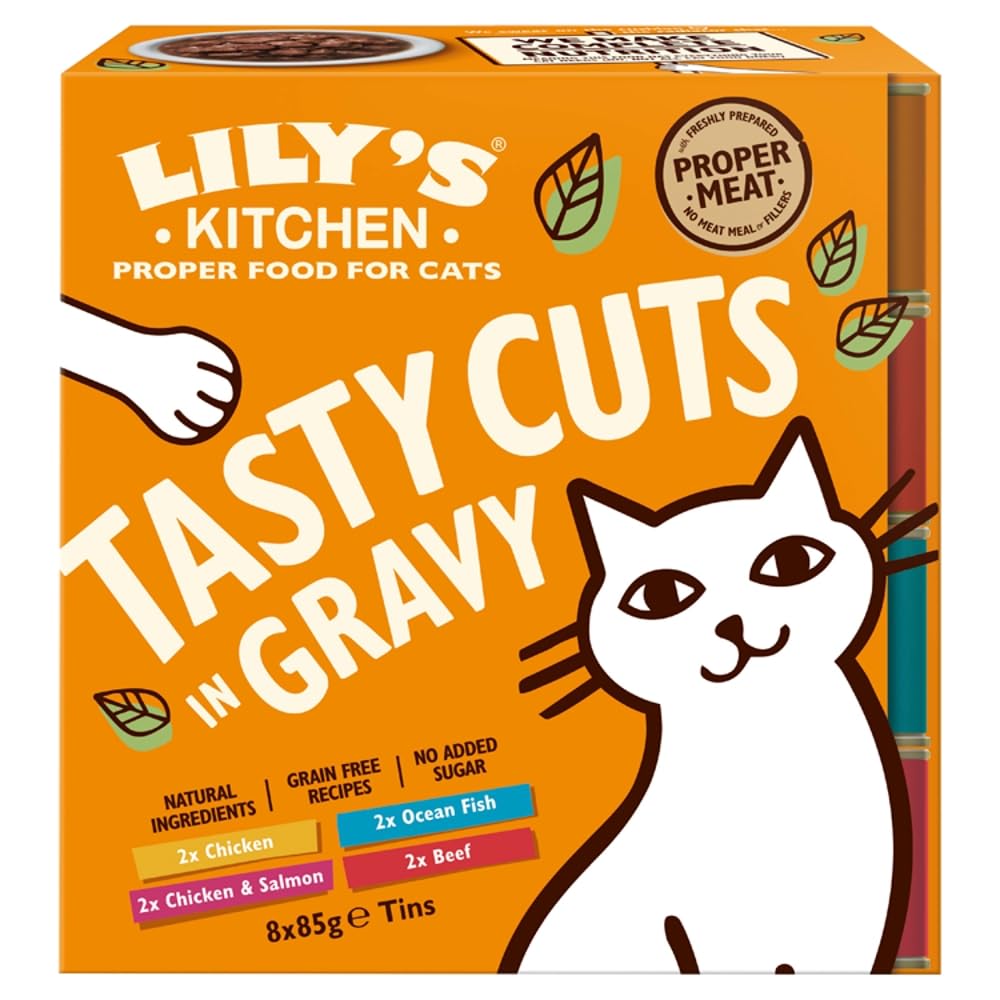 Lily's Kitchen Cat Tasty Cuts In Gravy 8 X 85g