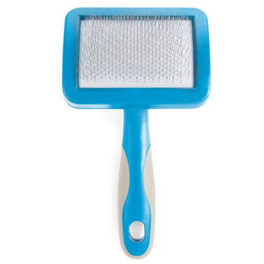 Ancol Ergo Pets Universal Slicker for Long, Short, Silky & Smooth Coats - Dog Puppy Multipurpose Hygiene Tool - Professional Grooming Accessory - Small