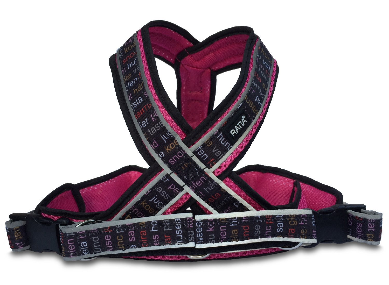 FinNero Soft Ratia 8-Shape Mesh Harness for Dogs