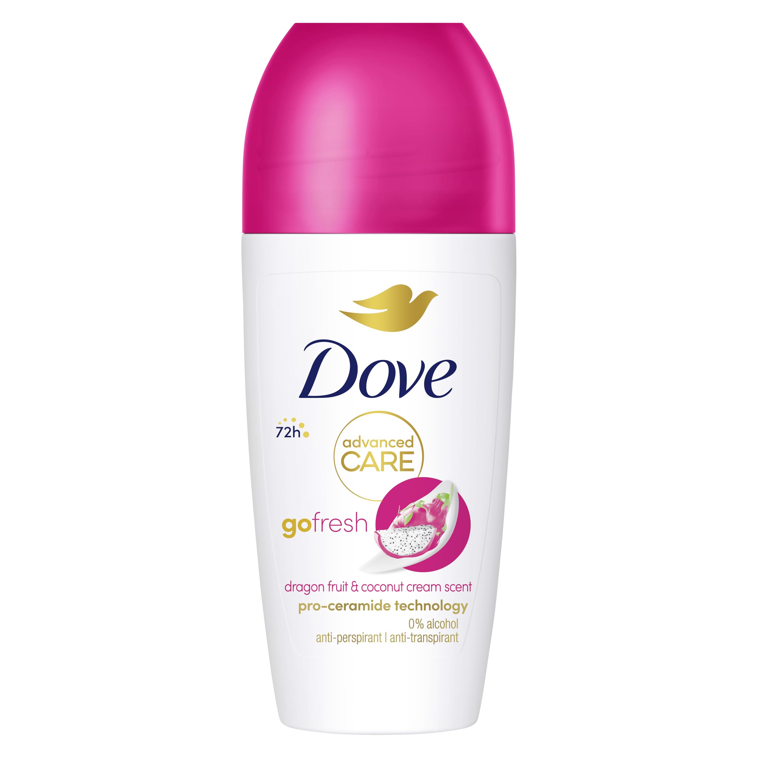 Dove Advanced Care Deodorant Dragon Fruit 72 Stunden Roll-On 50 ml