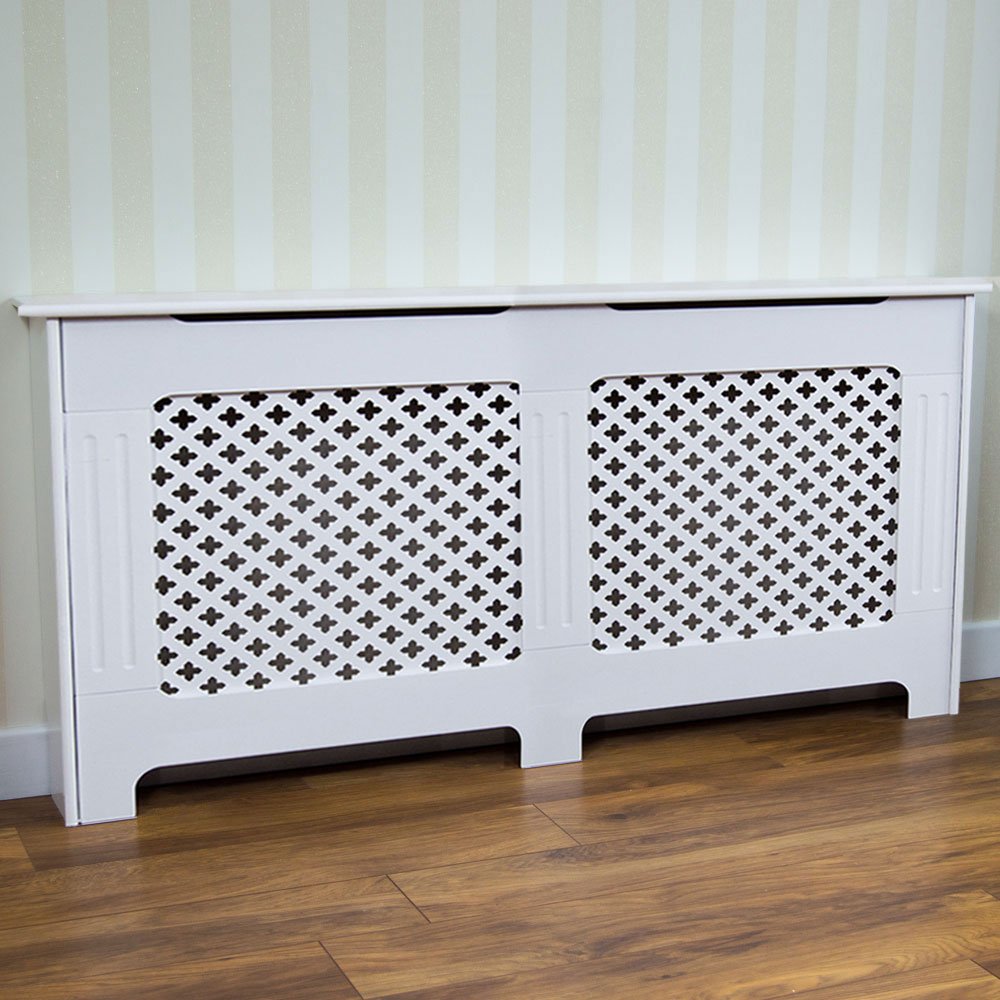 Vida Designs Oxford Radiator, White, Medium, Heater, Jacket