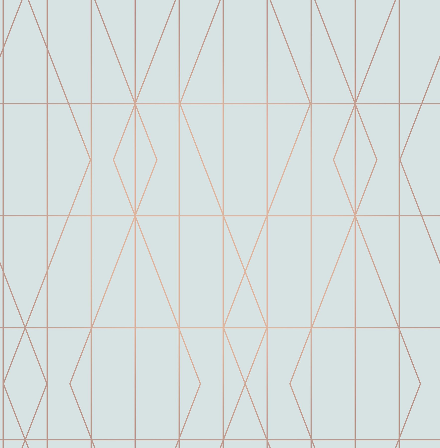 Urban Walls UW24785 Déco Diamond Geo Sidewall, Soft Blue