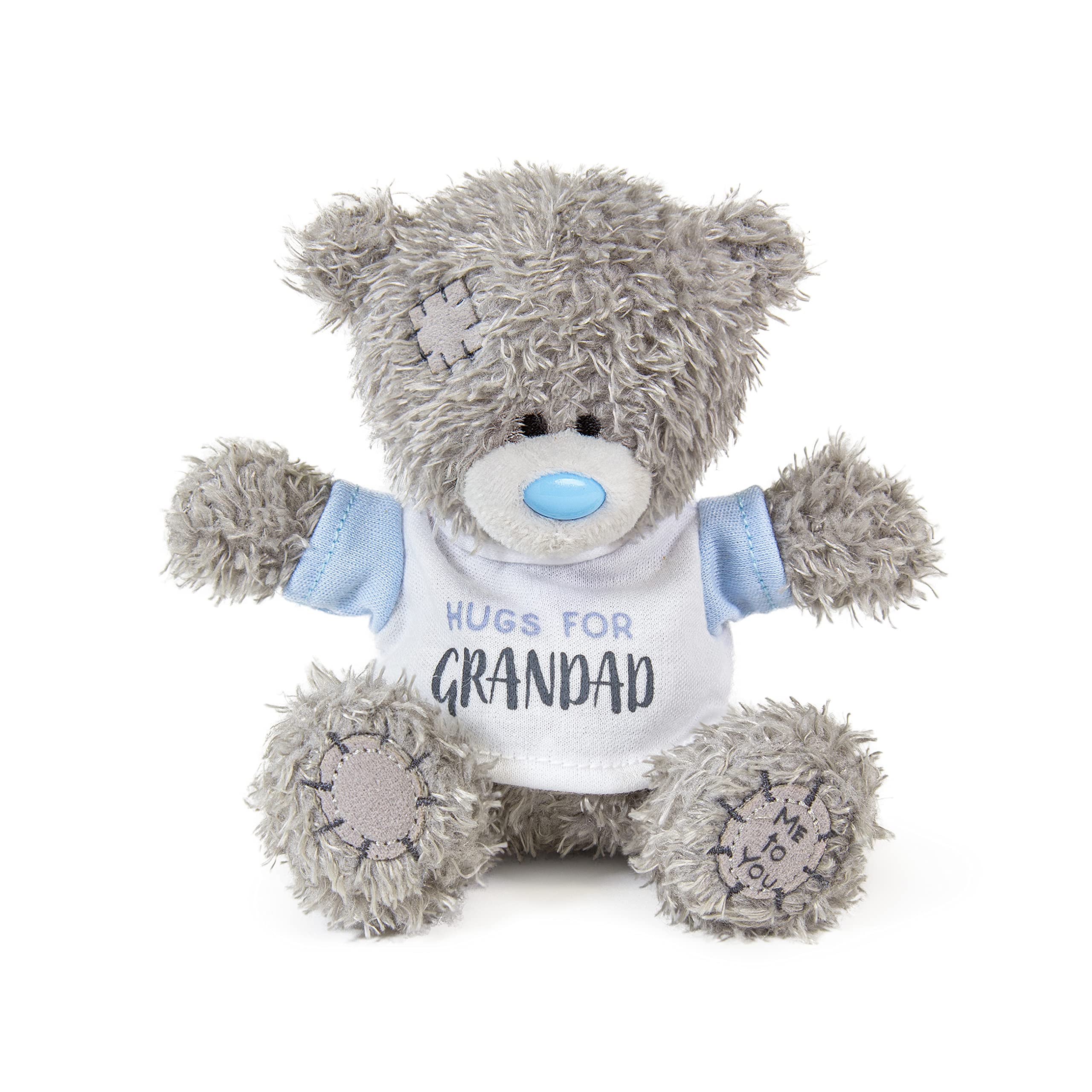 Me to You Father's Day Plush Bear Wearing 'Hugs for Grandad' t-Shirt, Multicolor (FP401010)
