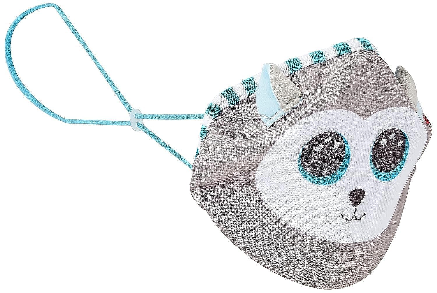 Ty UK Ltd Slush Husky Beanie Boo Face Mask, multicoloured, one size
