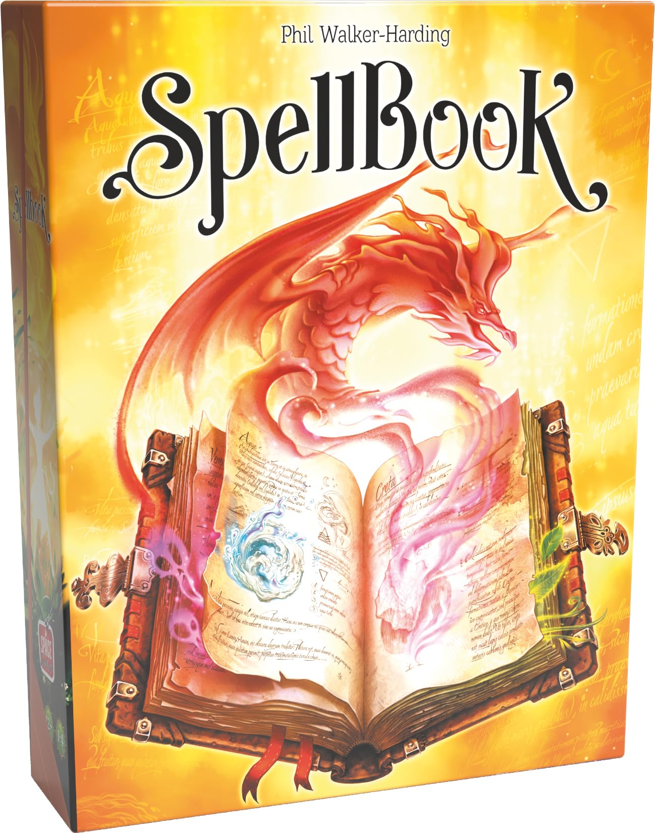 Asmodee Space Cowboys SpellBook - Board Games - Strategy Games - Games for Adults and Children from 12 Years - 1 to 4 Players - French Version