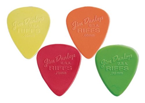 Jim Dunlop 4350 Riff Guitar Picks - 4 Gross