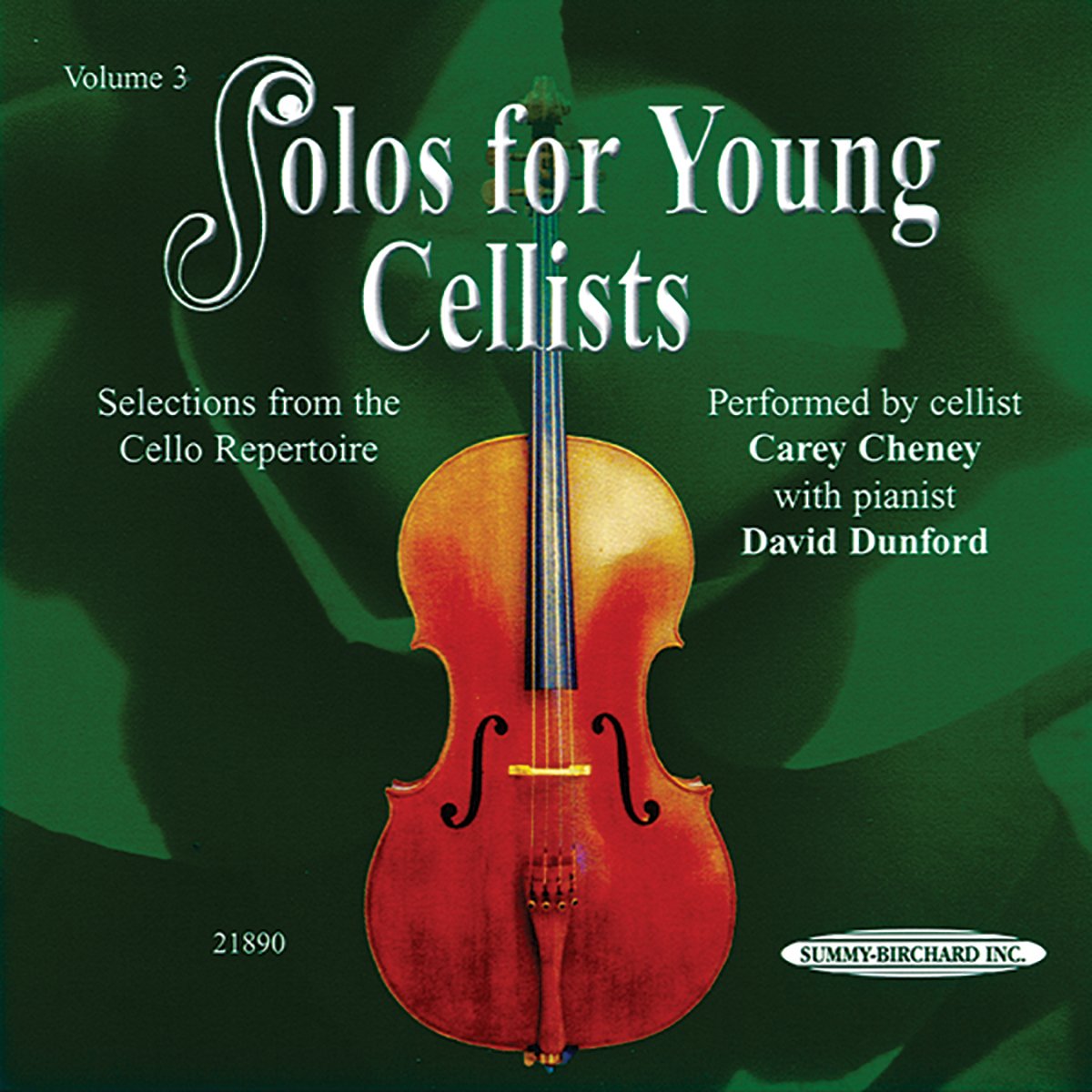 Solos for Young Cellists, Volume 3 (Audio CD)