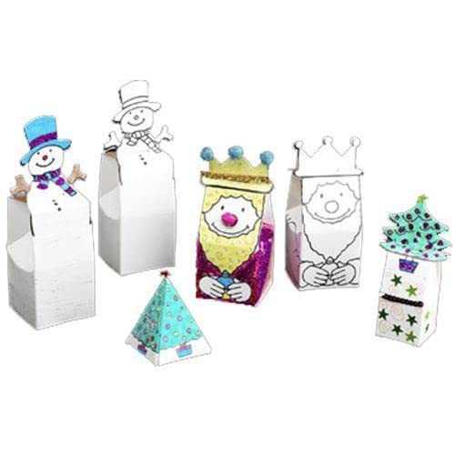Craftplay Boxes to Decorate & Style - Pack of 24