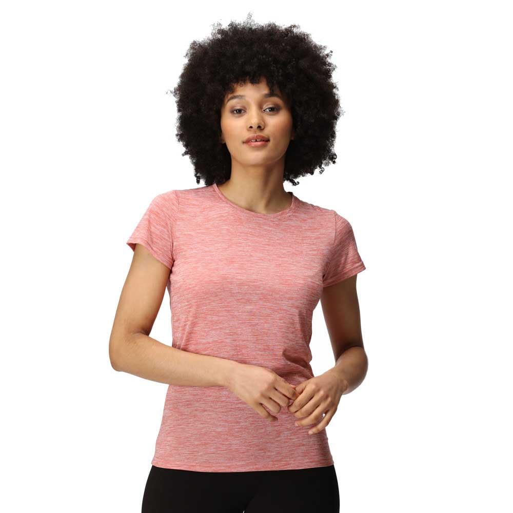Regatta Womens Fingal Edition Wicking Jersey T Shirt Red