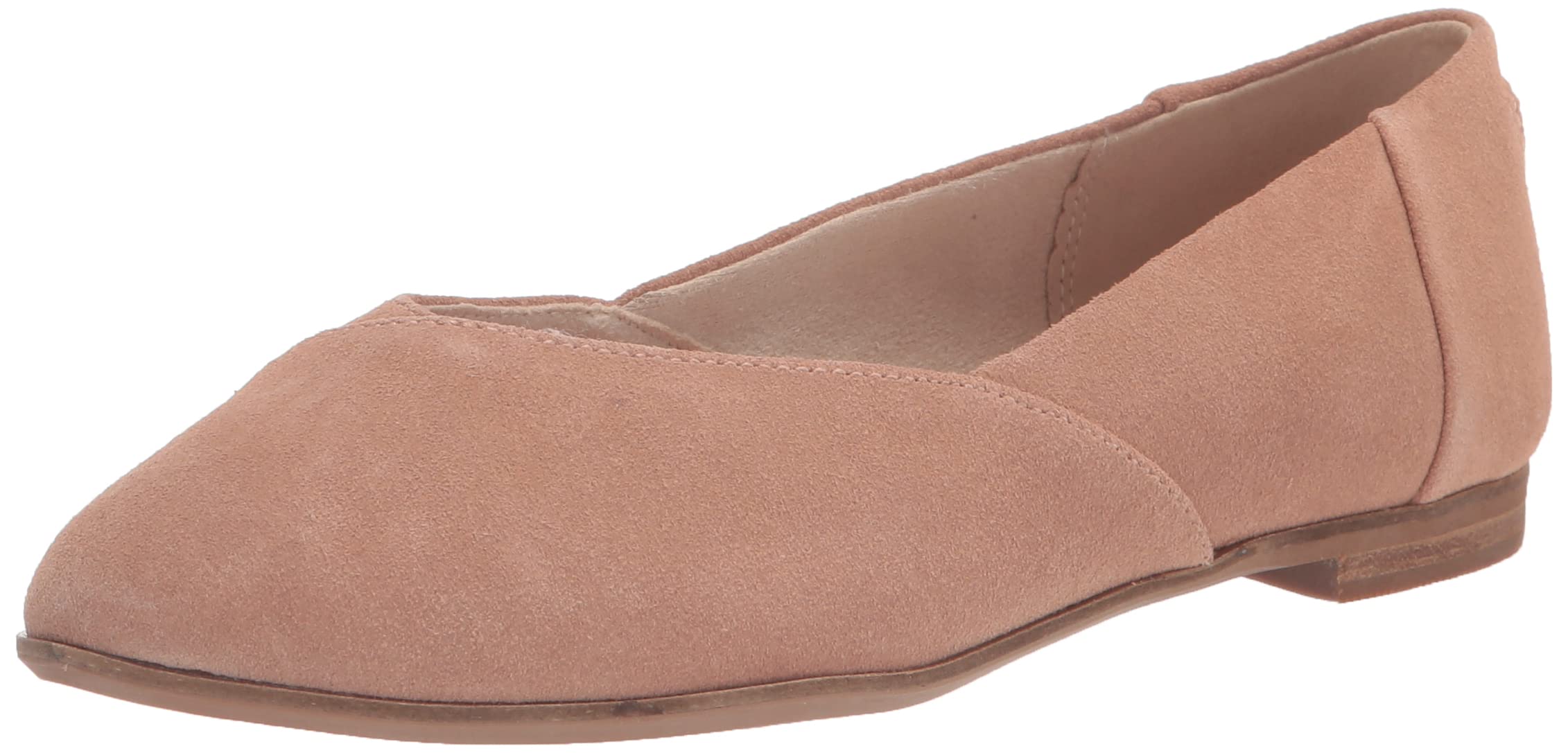 TOMS Women's Jutti Neat Ballet Flat, Buck Brown, 3.5 UK