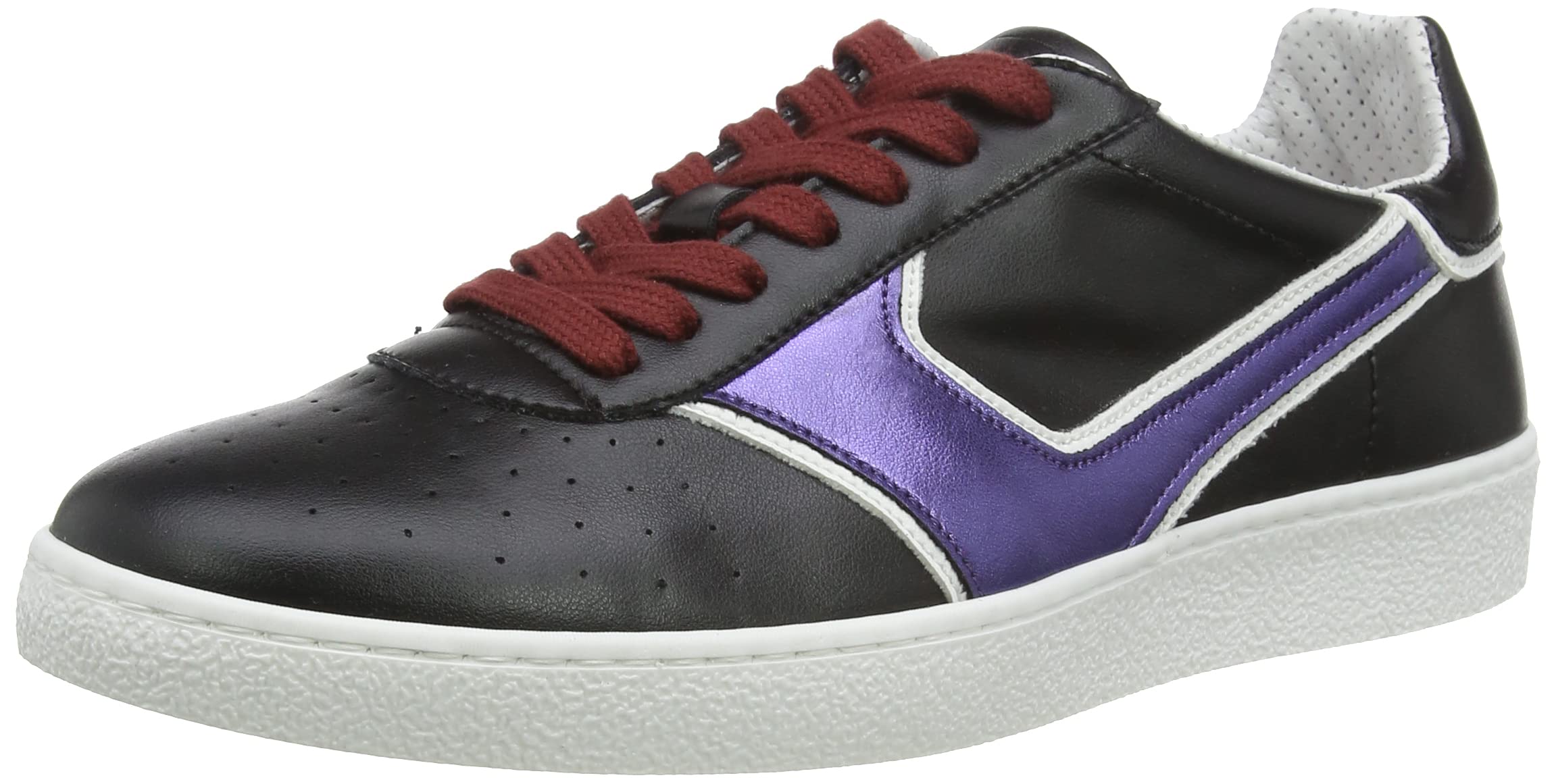 PANTOFOLA D’ORO 1886 Men's Modena Oxford Flat, Nero/Bianco/Laguna, 5.5 UK