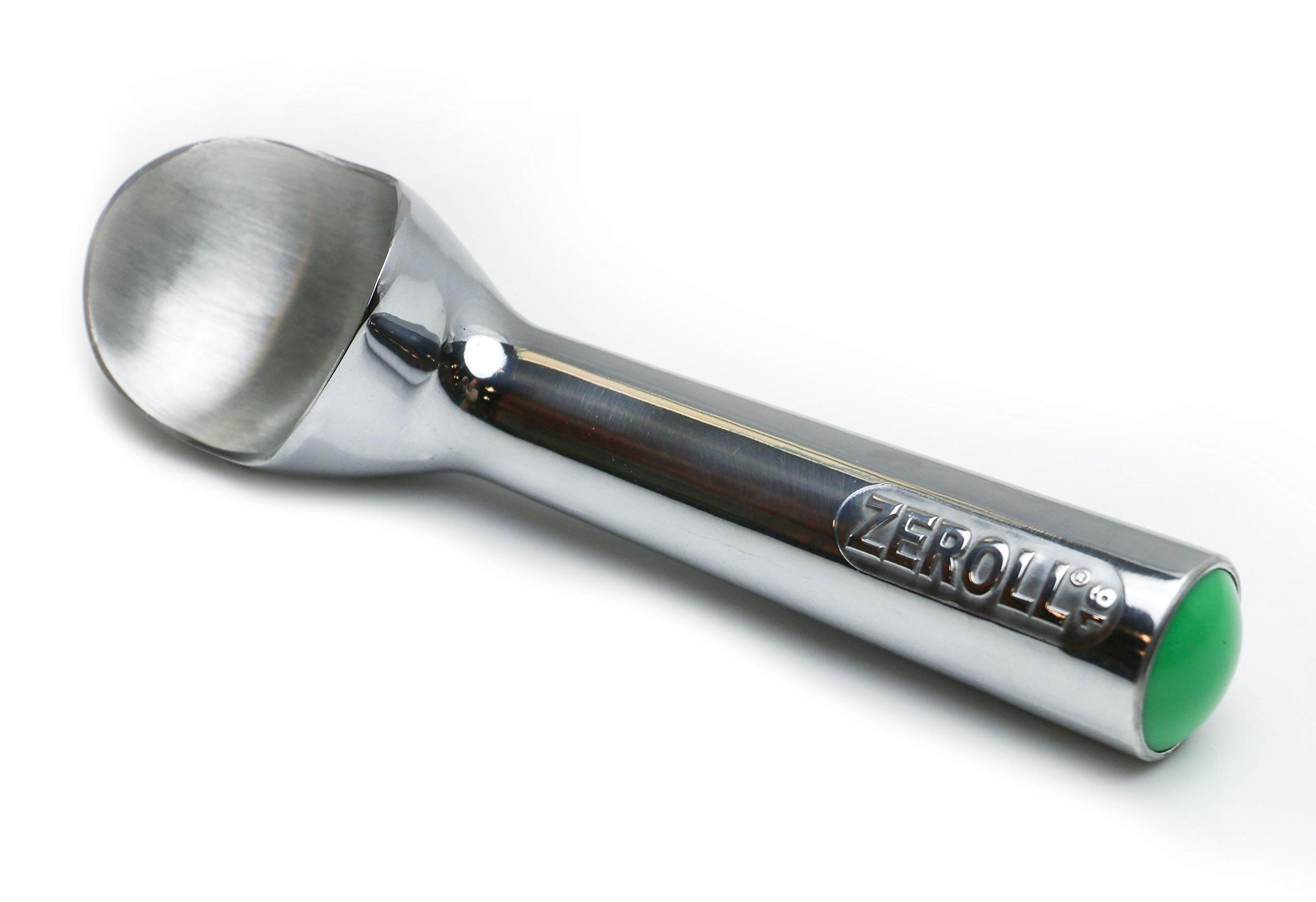 Zeroll Original Ice Cream Scoop Unique Liquid Filled Heat Conductive Handle Simple One Piece Aluminum Design Easy Release Made in USA, 2.5-Ounce, Silver