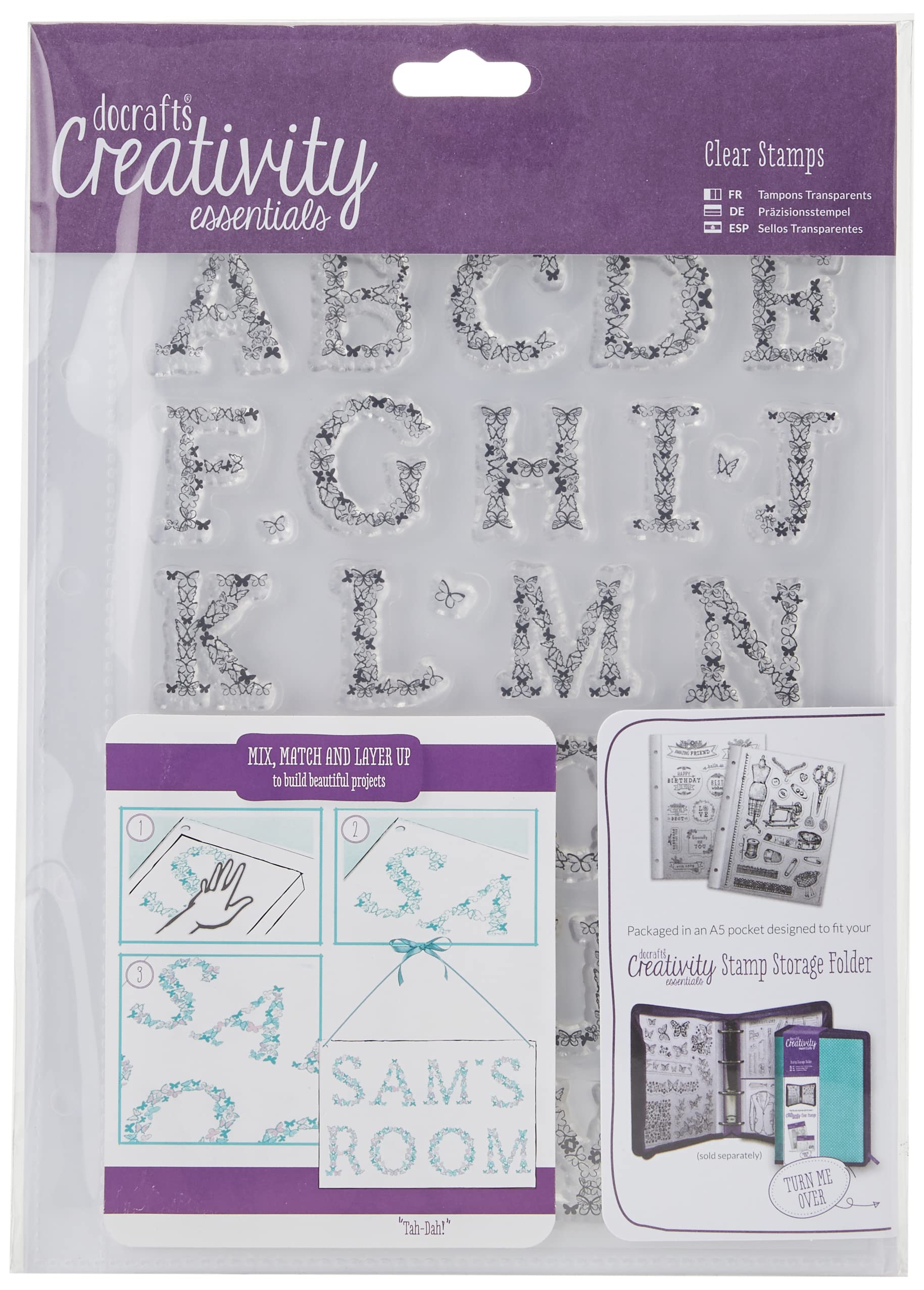 Creativity Essentials Rubber Stamp, A5