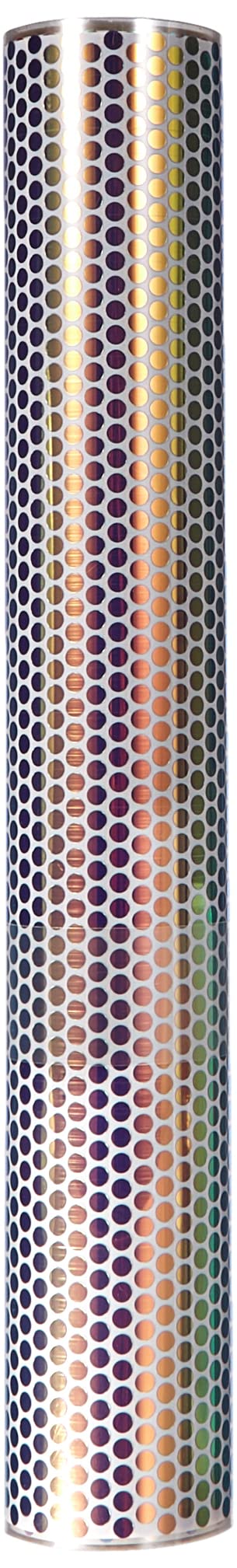 Cricut Holographic Iron On | Mosaic Circles Aurora | 30.5 cm (12 ft) | 3 x Heat Transfer Vinyl Sheets (HTV) | for use with All Cricut Cutting Machines