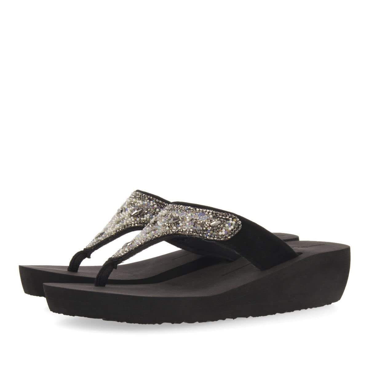 Gioseppo Women's KALORE Flip-Flop, Black, 7 UK