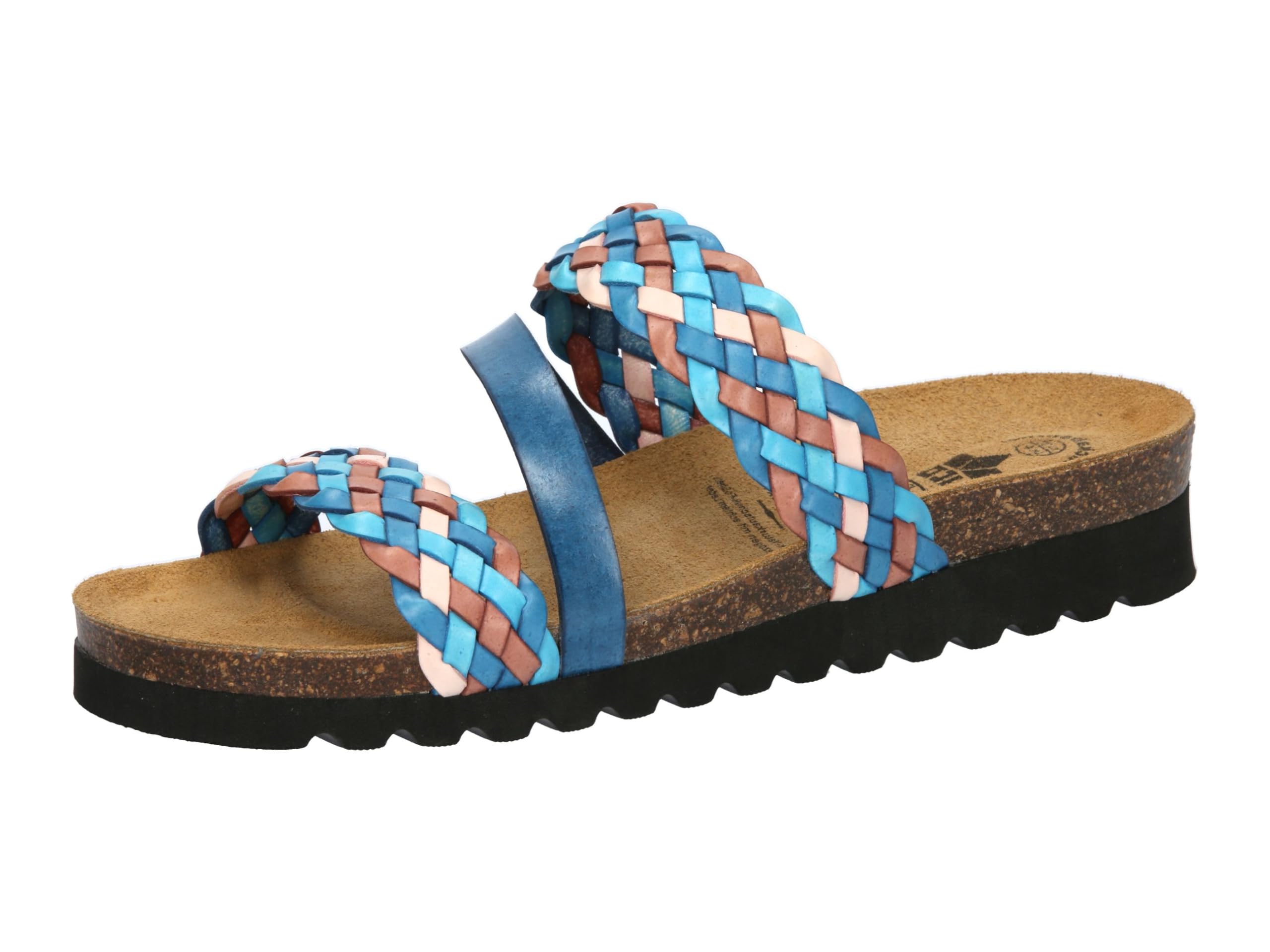 Lico Women's Bioline Carmen Slippers, Black, 4.5 UK