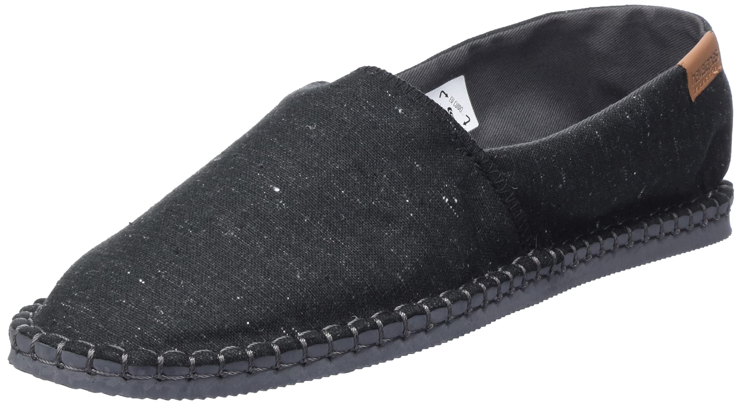 Havaianas Unisex Origine Iv Espadrille-Sandale mit Keilabsatz , Black, 2.5 UK